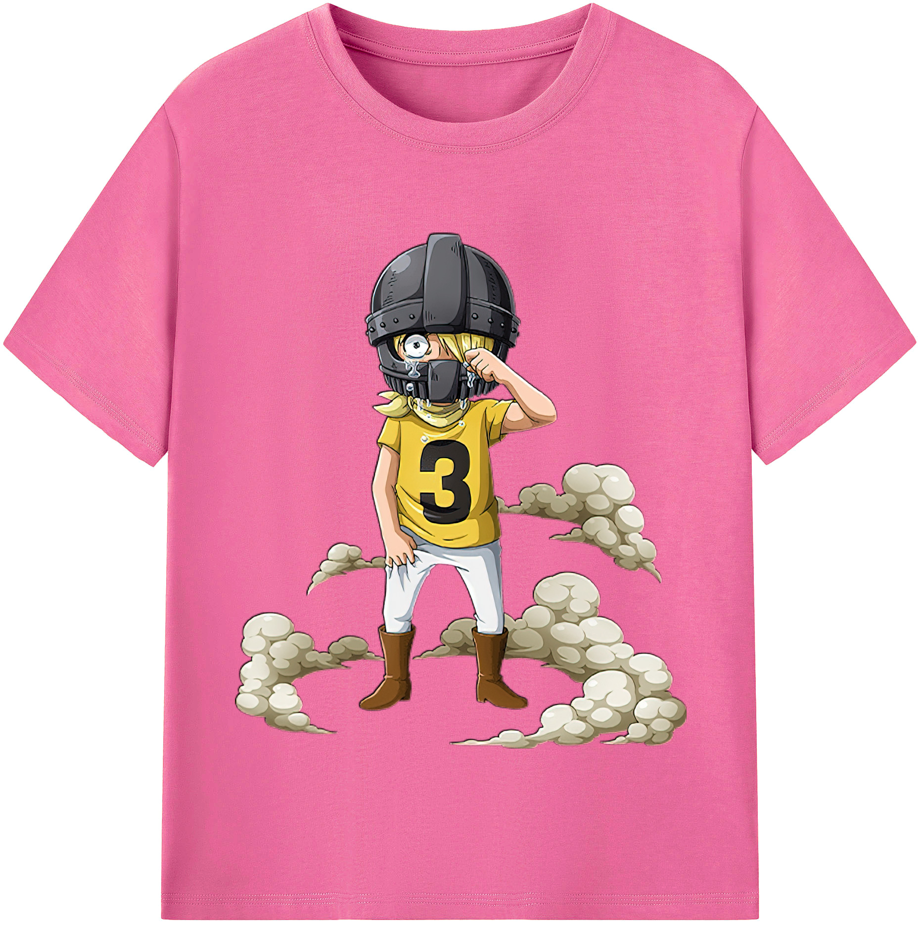 （画像用） ワンピース サンジ ONE PIECE Sanji レディースカジュアルプリントTシャツ（綿100％）